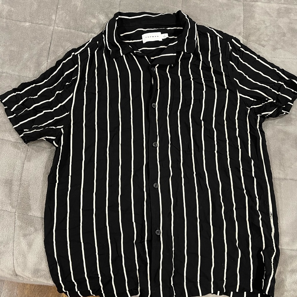 Topman camp collar shirt Large